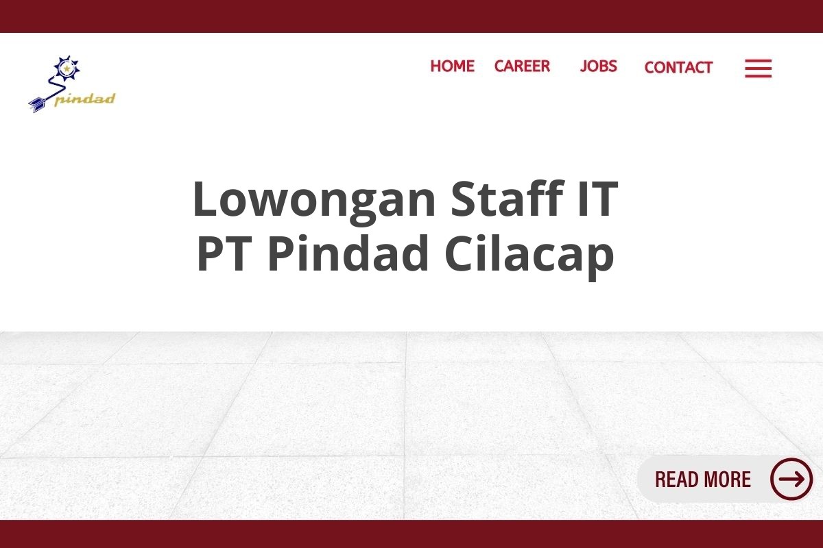 Lowongan Staff IT PT Pindad Cilacap