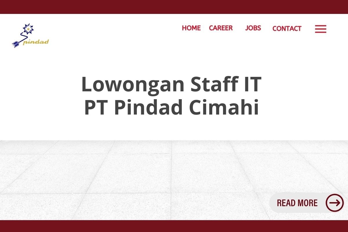 Lowongan Staff IT PT Pindad Cimahi