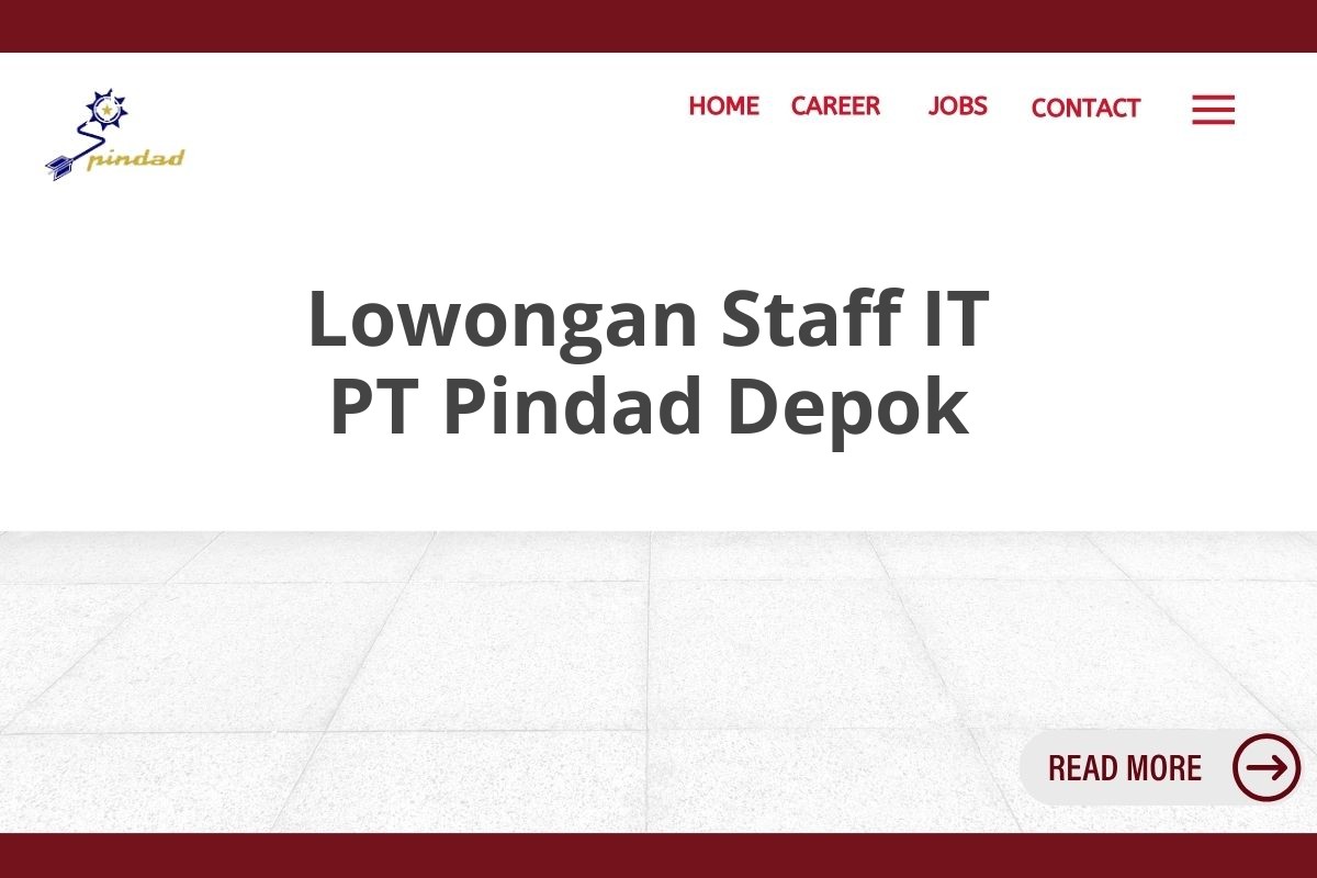 Lowongan Staff IT PT Pindad Depok