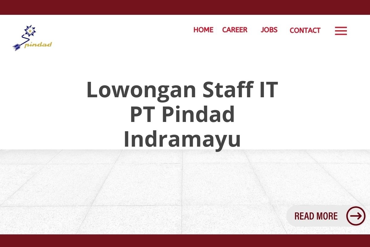 Lowongan Staff IT PT Pindad Indramayu