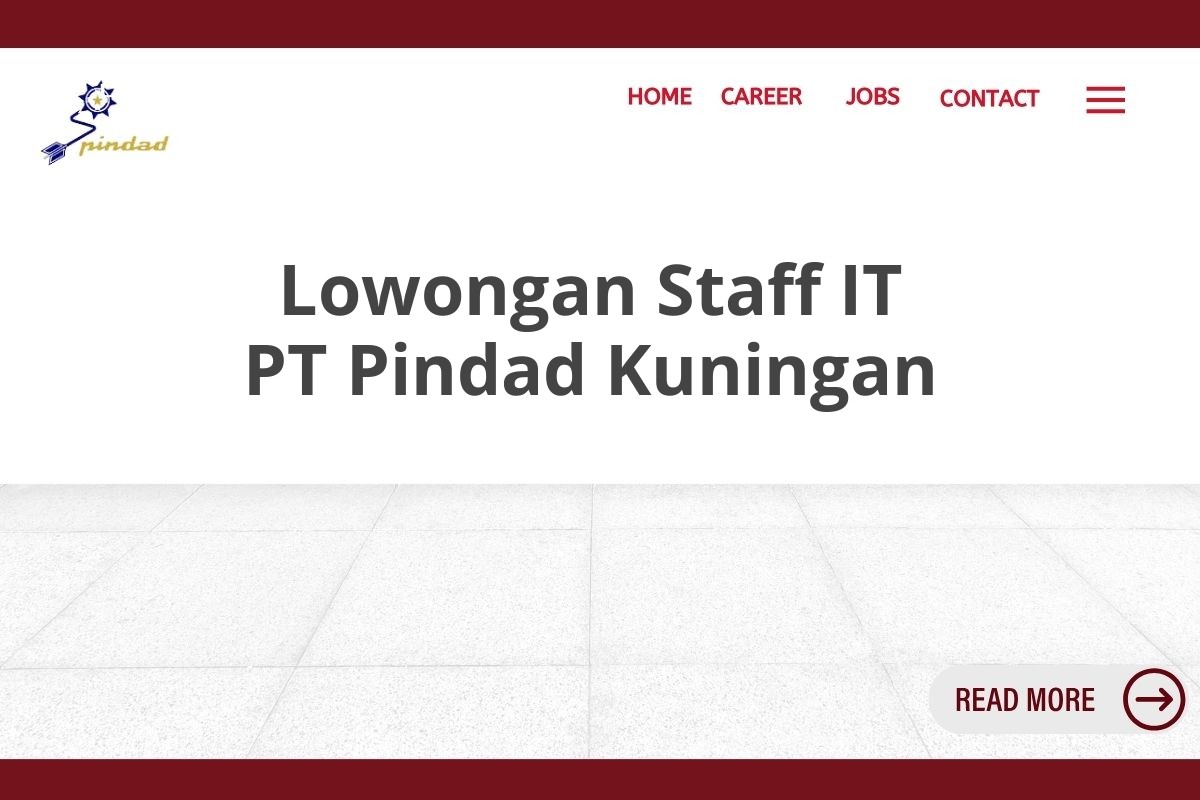 Lowongan Staff IT PT Pindad Kuningan