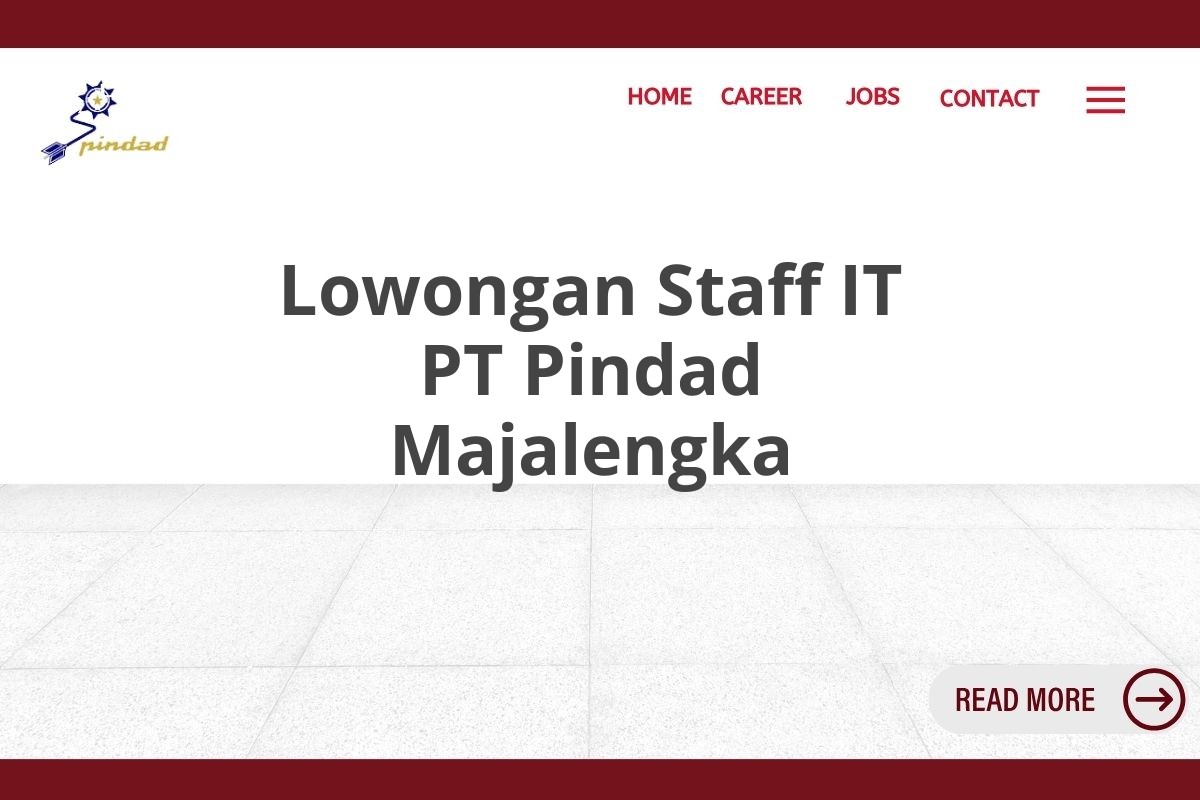 Lowongan Staff IT PT Pindad Majalengka