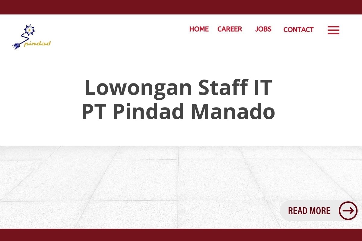 Lowongan Staff IT PT Pindad Manado