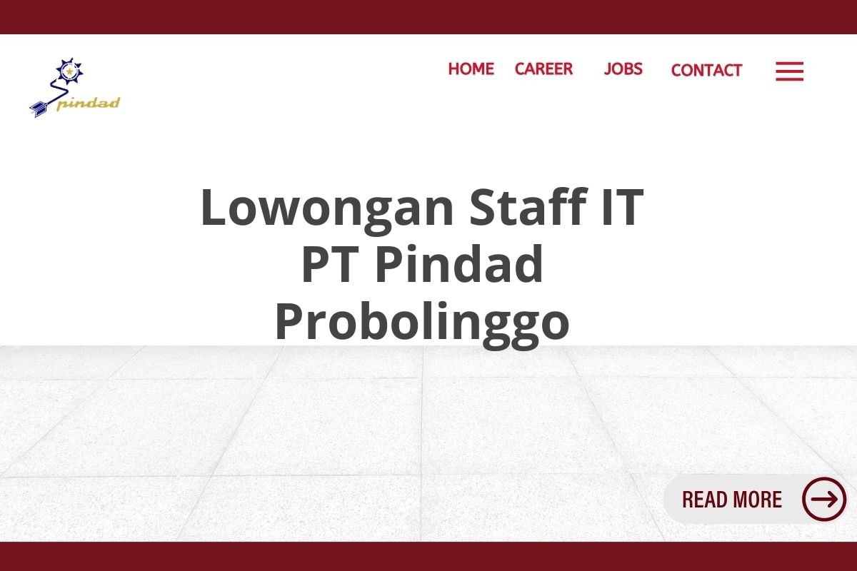 Lowongan Staff IT PT Pindad Probolinggo