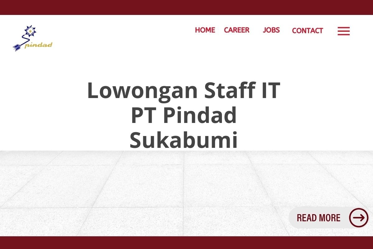 Lowongan Staff IT PT Pindad Sukabumi