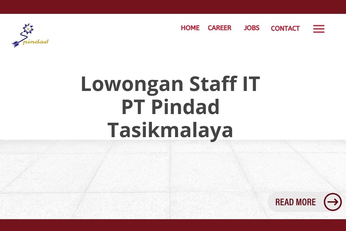 Lowongan Staff IT PT Pindad Tasikmalaya