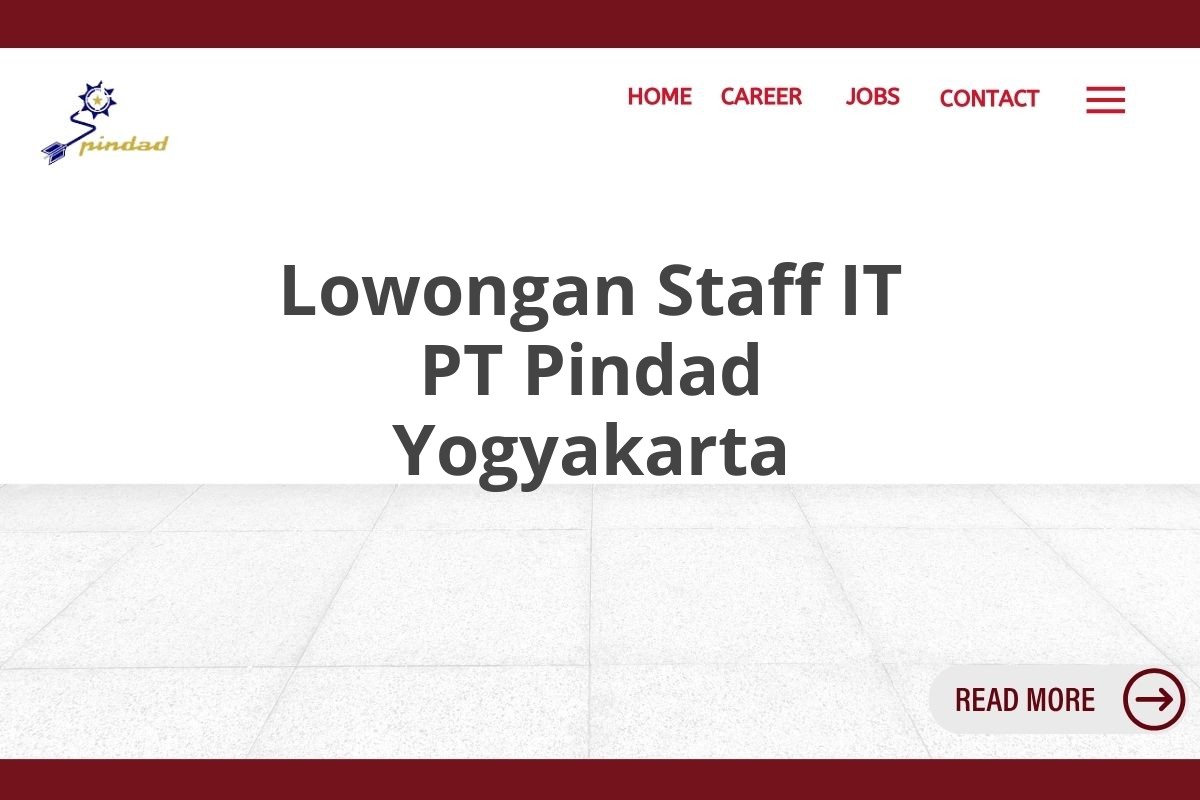 Lowongan Staff IT PT Pindad Yogyakarta